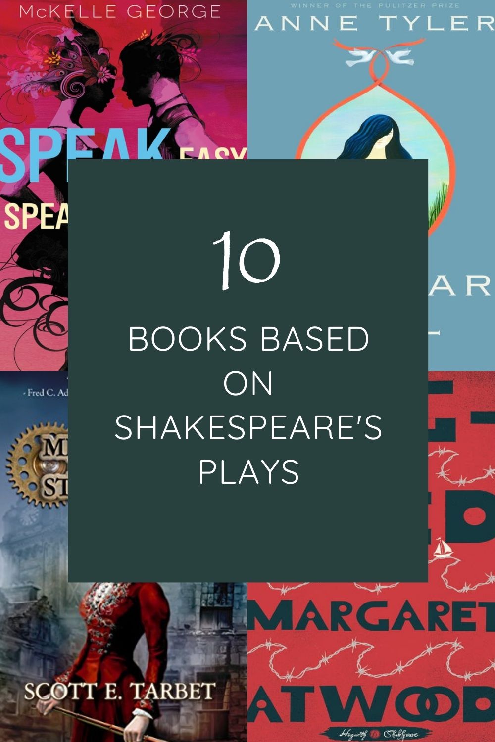 ten books based on Shakespeare's plays