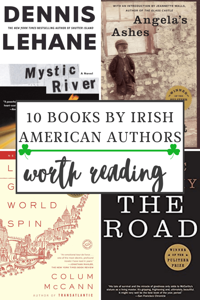 Irish American author books