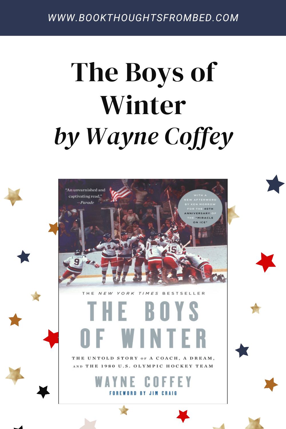 The Boys of Winter pin